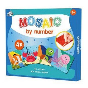 Óceán habszivacs mozaikos kreatív szett Óceán habszivacs mozaikos kreatív szett
