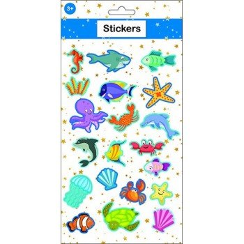 Óceán pufi szivacs matrica szett Óceán pufi szivacs matrica szett