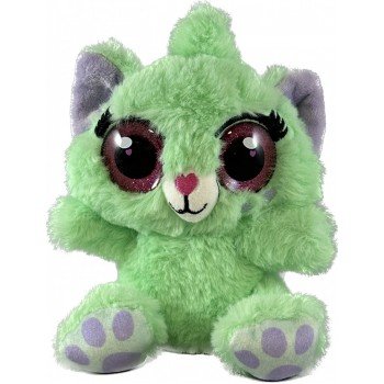 Ojo Green Cica plüss figura 15 cm Ojo Green Cica plüss figura 15 cm