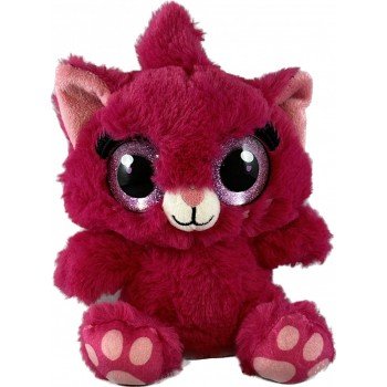 Ojo Pink Cica plüss figura 15 cm Ojo Pink Cica plüss figura 15 cm