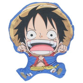 One Piece Luffy formapárna, díszpárna 35x27 cm One Piece Luffy formapárna, díszpárna 35x27 cm