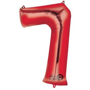 Óriás 7-es szám Fólia lufi 88*55 cm Óriás 7-es szám Fólia lufi 88*55 cm
