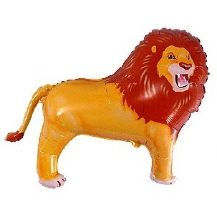 New Lion, Oroszlán fólia lufi 36 cm (WP)