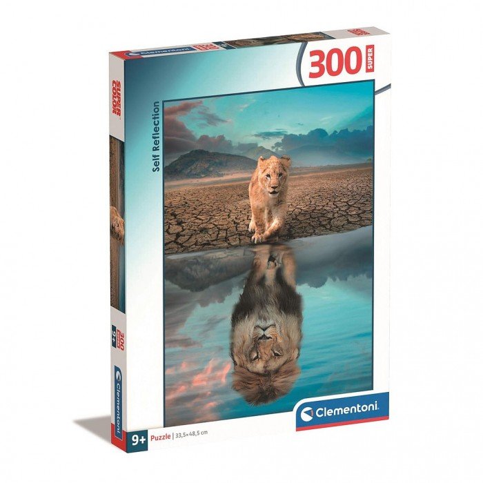 Oroszlán Self Reflection 300 db-os puzzle Clementoni Oroszlán Self Reflection 300 db-os puzzle Clementoni