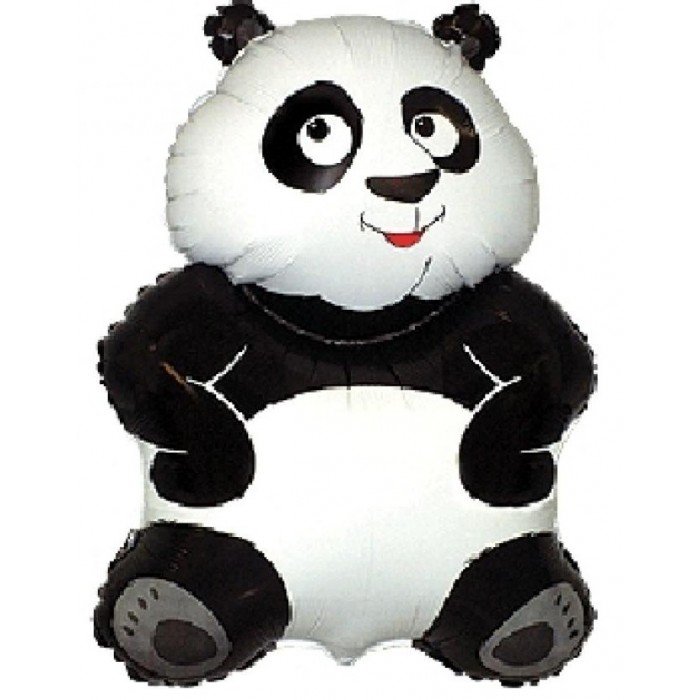 Panda Bear, Panda fólia lufi 36 cm (WP)