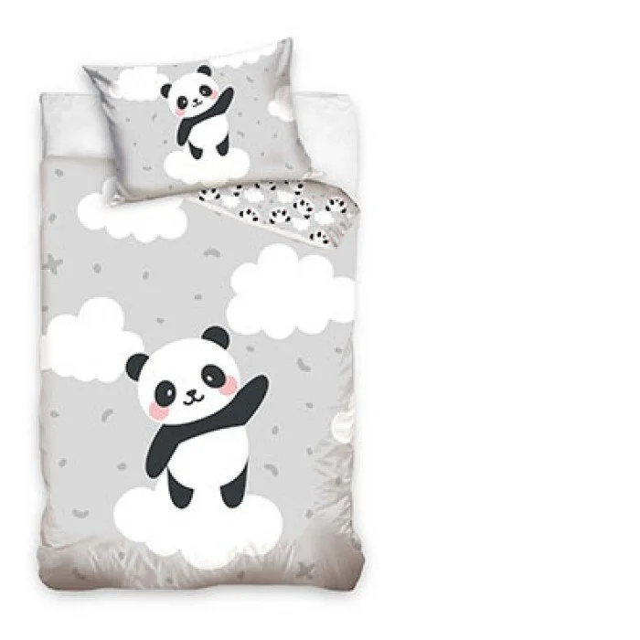 Panda Cloud gyerek ágyneműhuzat 90x120 cm, 40x60 cm Panda Cloud gyerek ágyneműhuzat 90x120 cm, 40x60 cm