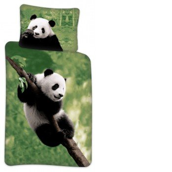 Panda gyerek ágyneműhuzat 100×140 cm, 40×45 cm Panda gyerek ágyneműhuzat 100×140 cm, 40×45 cm