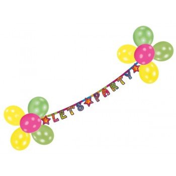 Party felirat lufikkal 180 cm Party felirat lufikkal 180 cm