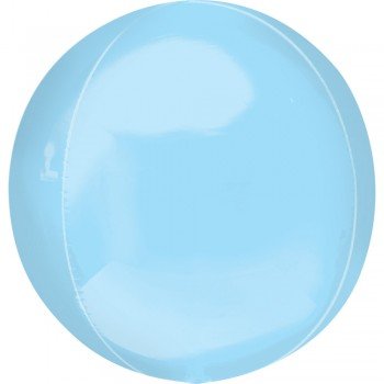 Pastel Blue Gömb Fólia lufi 40 cm Pastel Blue Gömb Fólia lufi 40 cm