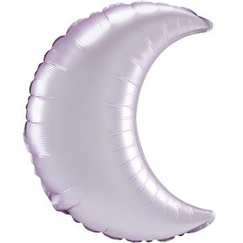 Pastel Pink szatén hold fólia lufi 66 cm Pastel Pink szatén hold fólia lufi 66 cm