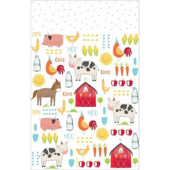 Barnyard, Pata Tanya Műanyag Asztalterítő 243*137 cm Barnyard, Pata Tanya Műanyag Asztalterítő 243*137 cm