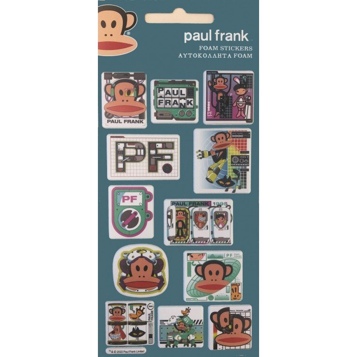 Paul Frank pufi szivacs matrica szett