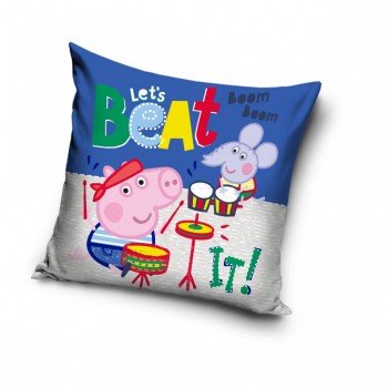 Peppa malac Beat párnahuzat 40x40 cm Peppa malac Beat párnahuzat 40x40 cm
