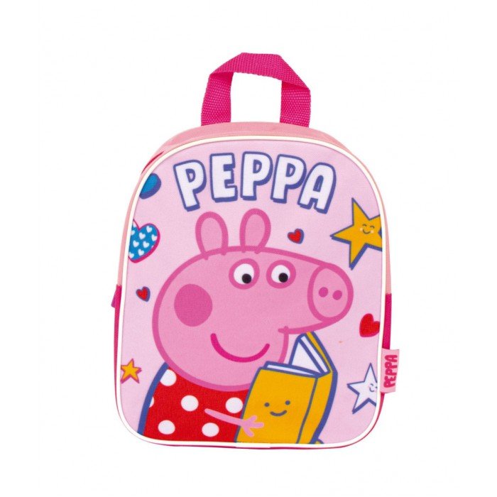 Peppa malac Book hátizsák, táska 24 cm