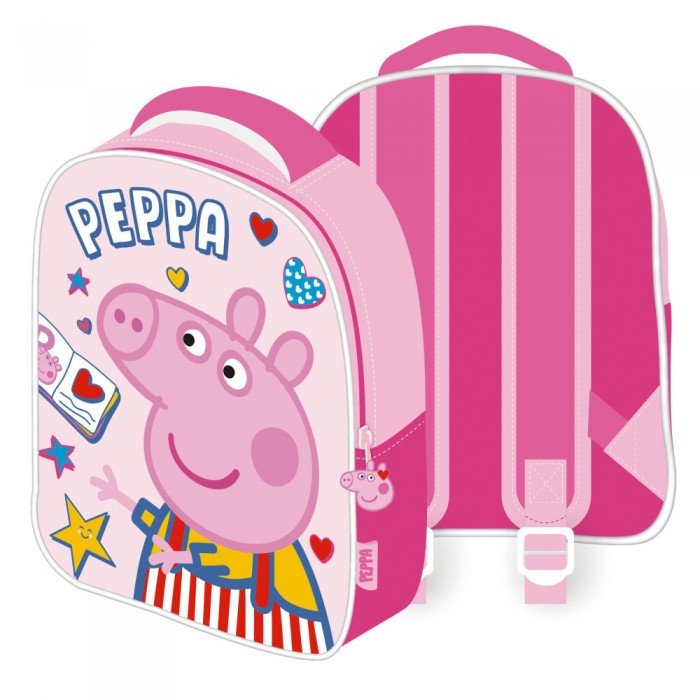 Peppa malac Book hátizsák, táska 28 cm