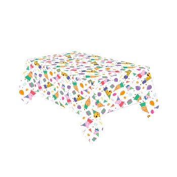 Peppa malac Celebration papír asztalterítő 120x180 cm Peppa malac Celebration papír asztalterítő 120x180 cm