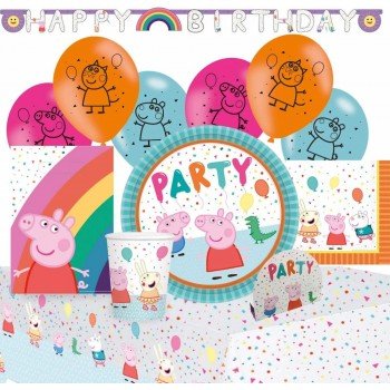 Peppa malac party szett 56 db-os Peppa malac party szett 56 db-os