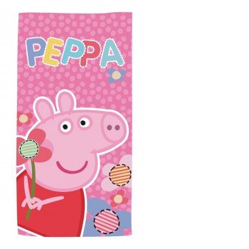 Peppa malac Flower fürdőlepedő, strand törölköző 70x140cm (Fast Dry) Peppa malac Flower fürdőlepedő, strand törölköző 70x140cm (Fast Dry)