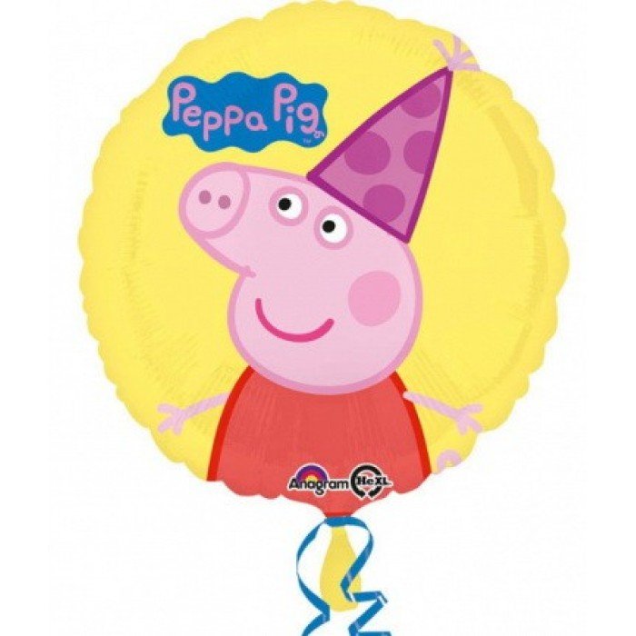 Peppa malac fólia lufi 43 cm