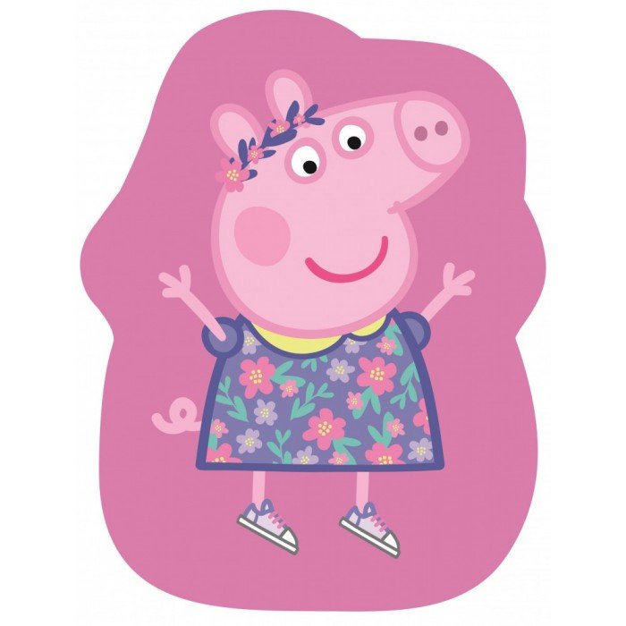 Peppa malac formapárna, díszpárna 31*43 cm