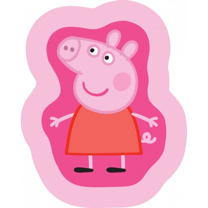 Peppa malac formapárna, díszpárna 33*41 cm