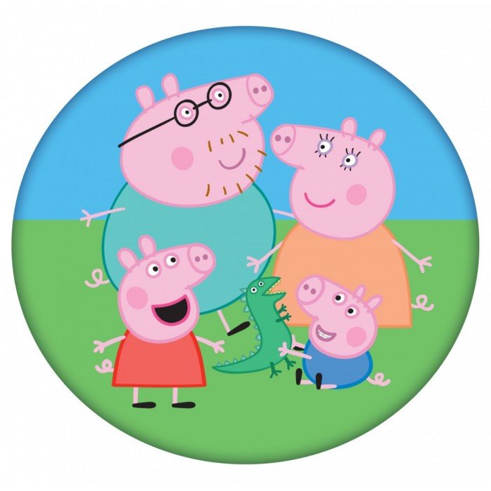 Peppa malac formapárna, díszpárna 38*38 cm