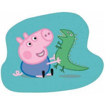 Peppa malac formapárna, díszpárna 48x26 cm Peppa malac formapárna, díszpárna 48x26 cm