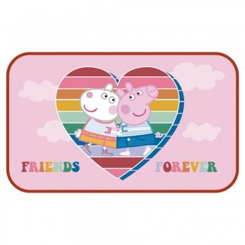 Peppa malac Friends lábtörlő, fürdőszobai kilépő 40x70 cm Peppa malac Friends lábtörlő, fürdőszobai kilépő 40x70 cm