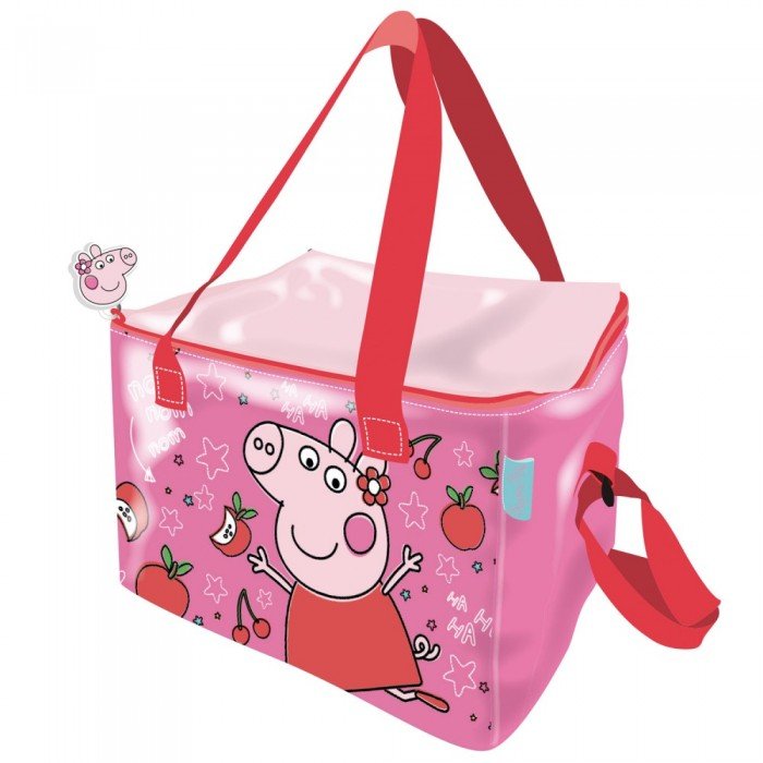 Peppa malac Fruit thermo uzsonnás táska, hűtőtáska 22,5 cm