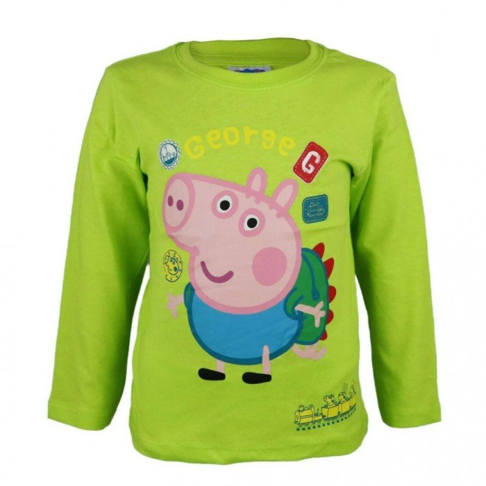 Peppa malac George gyerek hosszú póló, felső 110 cm