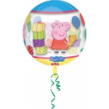 Peppa malac gömb fólia lufi Peppa malac gömb fólia lufi