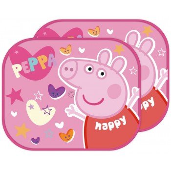 Peppa malac Happy napellenző ablakra 2 db-os Peppa malac Happy napellenző ablakra 2 db-os