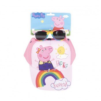 Peppa malac Hip Hip napszemüveg és baseball sapka szett Peppa malac Hip Hip napszemüveg és baseball sapka szett