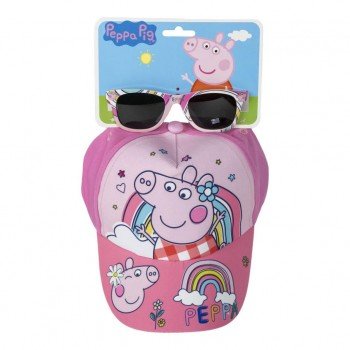 Peppa malac napszemüveg és baseball sapka szett Peppa malac napszemüveg és baseball sapka szett