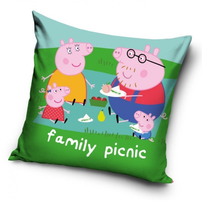 Peppa malac párna, díszpárna 40*40 cm Peppa malac párna, díszpárna 40*40 cm