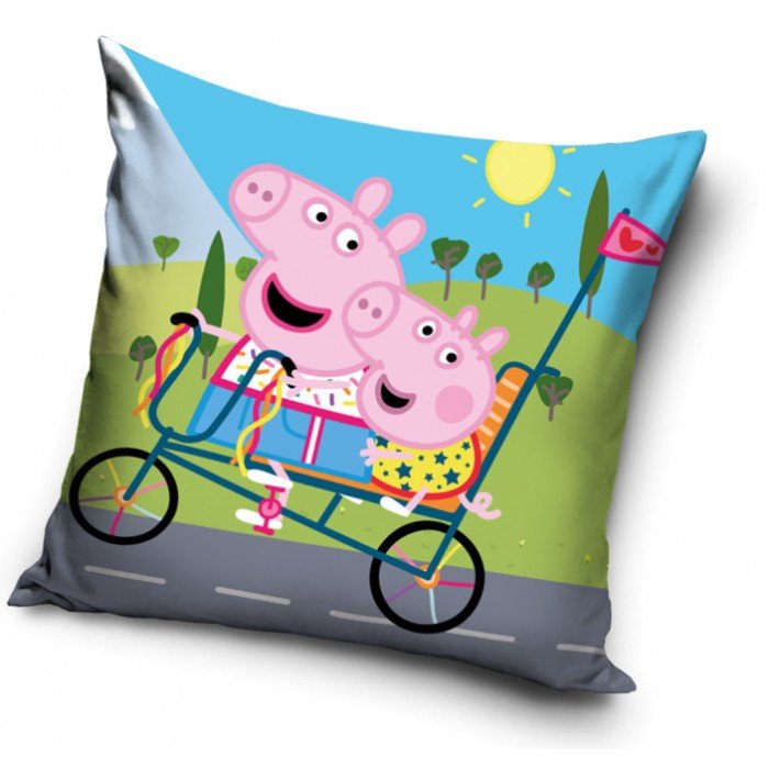 Peppa malac párna, díszpárna 40*40 cm Peppa malac párna, díszpárna 40*40 cm