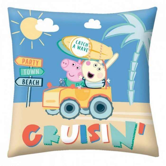 Peppa malac párna, díszpárna 40*40 cm Peppa malac párna, díszpárna 40*40 cm
