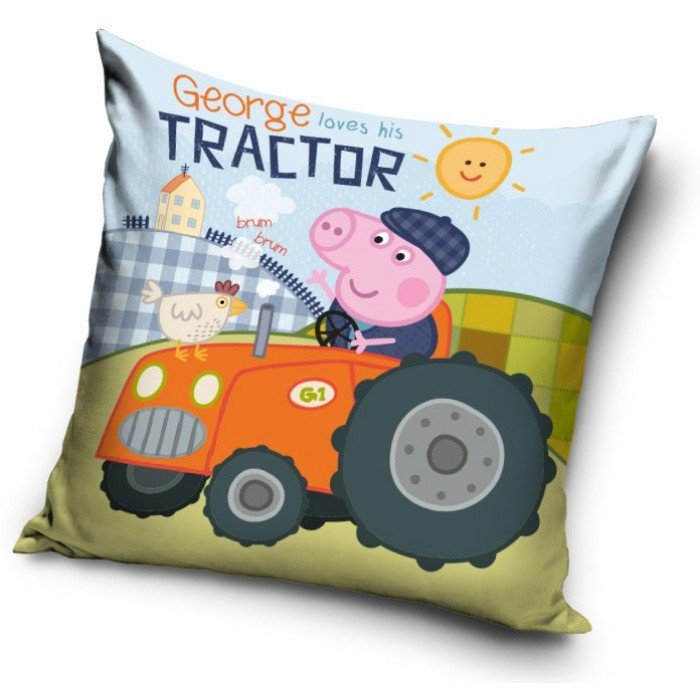 Peppa malac párna, díszpárna 40*40 cm Peppa malac párna, díszpárna 40*40 cm