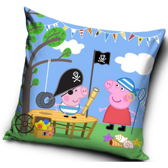 Peppa malac párnahuzat 40*40 cm Peppa malac párnahuzat 40*40 cm