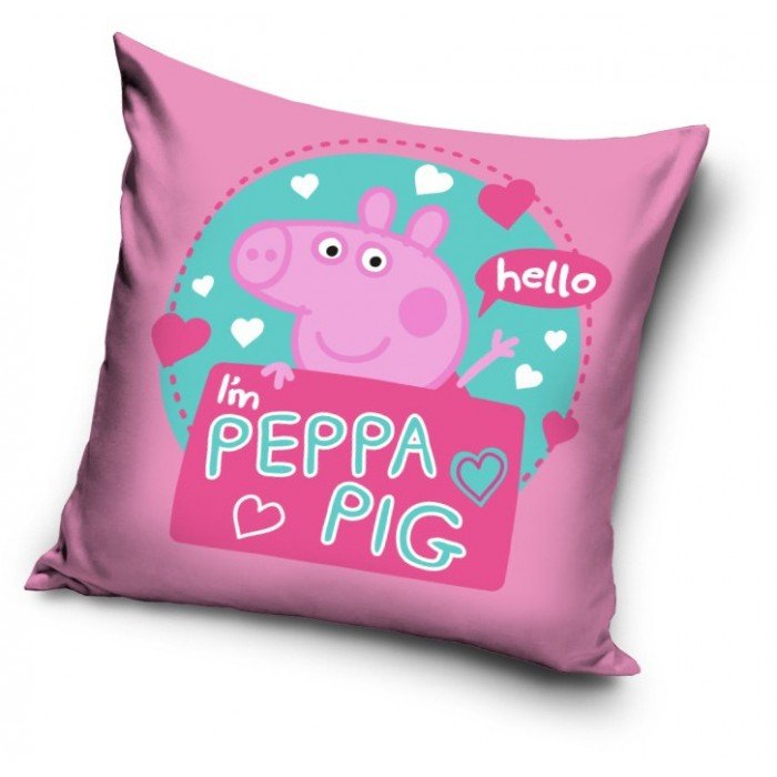 Peppa malac párnahuzat 40*40 cm Peppa malac párnahuzat 40*40 cm