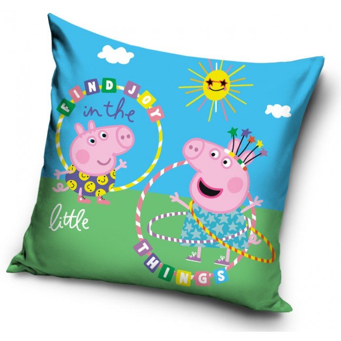 Peppa malac párnahuzat 40*40 cm Peppa malac párnahuzat 40*40 cm