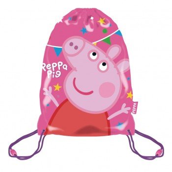 Peppa malac Party sporttáska, tornazsák 44 cm Peppa malac Party sporttáska, tornazsák 44 cm