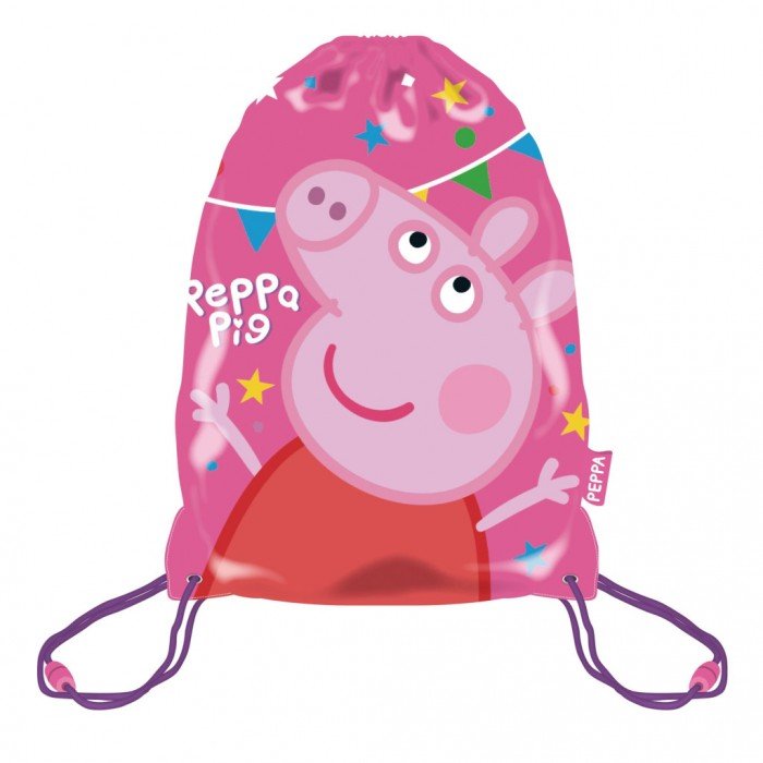 Peppa malac Party sporttáska, tornazsák 44 cm