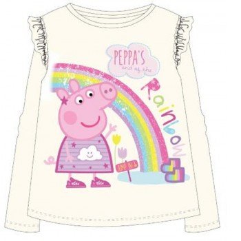 Peppa malac Rainbow gyerek hosszú póló, felső 104 cm Peppa malac Rainbow gyerek hosszú póló, felső 104 cm