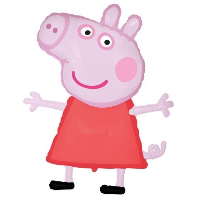 Peppa Pig, Peppa malac fólia lufi 61 cm (WP)