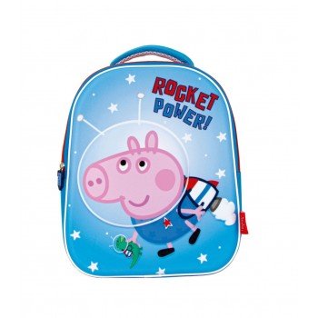 Peppa malac Rocket 3D hátizsák, táska 32 cm
