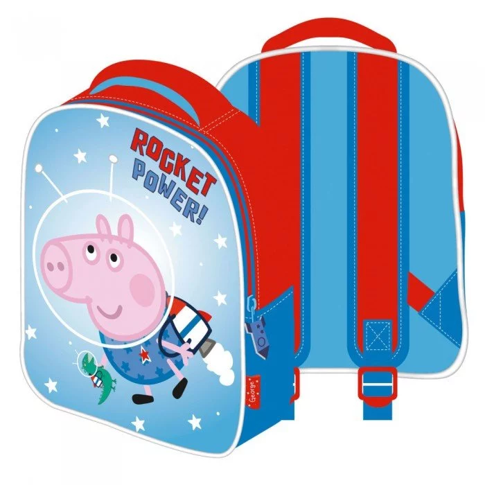 Peppa malac Rocket hátizsák, táska 28 cm Peppa malac Rocket hátizsák, táska 28 cm