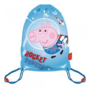 Peppa malac Rocket sporttáska, tornazsák 44 cm Peppa malac Rocket sporttáska, tornazsák 44 cm