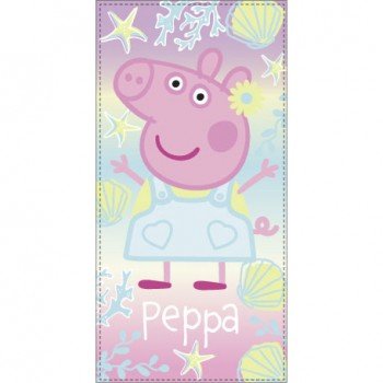 Peppa malac Shell fürdőlepedő, strand törölköző 70x140cm (Fast Dry) Peppa malac Shell fürdőlepedő, strand törölköző 70x140cm (Fast Dry)