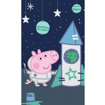 Peppa malac Space kéztörlő, arctörlő, törölköző 30x50 cm Peppa malac Space kéztörlő, arctörlő, törölköző 30x50 cm
